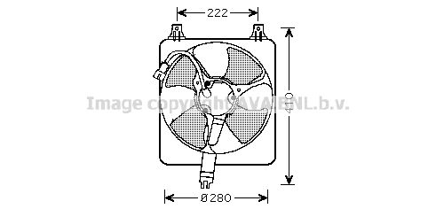 AVA QUALITY COOLING Ventilators, Motora dzesēšanas sistēma HD7528
